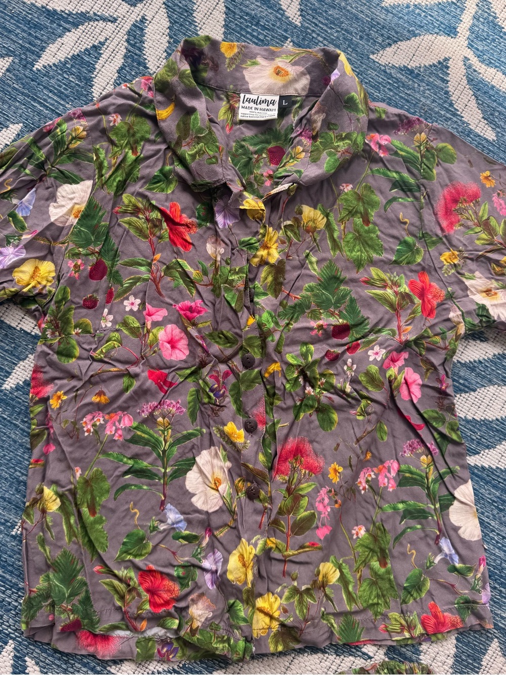 Laulima Hawaii Matching Flower Set XS-S - Picture 3 of 6